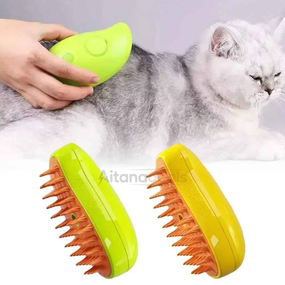Cepillo de Vapor 3 en 1 para Mascotas