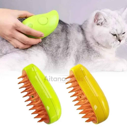 Cepillo de Vapor 3 en 1 para Mascotas